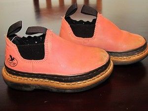 Pink Georgia Boot Romeos Size 9M