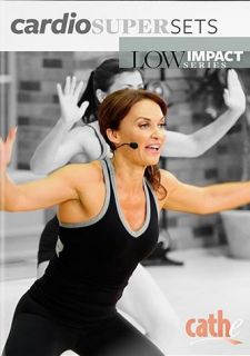 Cathe Friedrich Low Impact Series Cardio Supersets DVD New SEALED