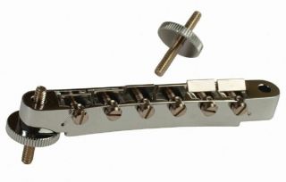 Genuine Gibson Guitar Parts ABR 1 Tune O Matic Guitar Bridge Nickel