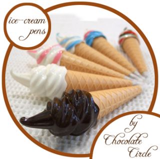 Ice Cream Pen Food School Supplies Gift Stationery Play