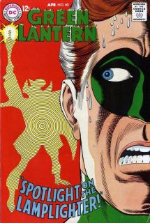 Gil Kane Green Lantern 60 Production Art Cover