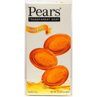 Pears Natural Glycerin Transparent Soap Bar 4 4 Oz