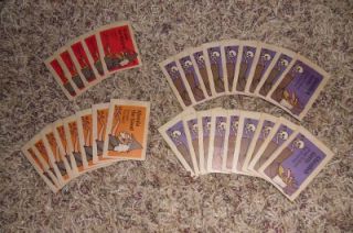 WHICH WITCH? 31 game cards Ghoulish Gerty, Glenda Good, Wanda Wicked