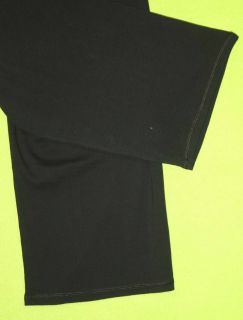 GILLIGAN & OMALLEY ULTAMATE Crop Pant Sleepwear sz Large Womens Black