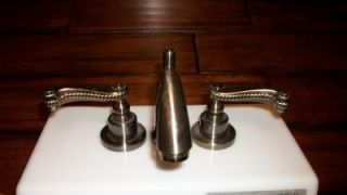 Giagni Collection Solid Brass Antique Nickel Bath Vanity Faucet 4