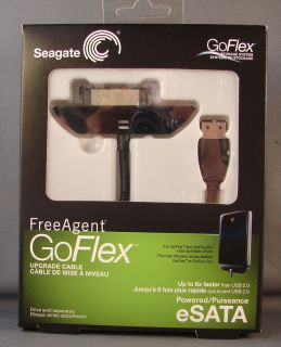 Powered eSATA FreeAgent GoFlex Upgrade Cable for Pro Drives New