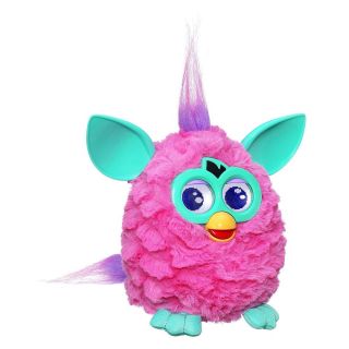 Furby Pink Teal Cotton Candy Christmas Gift Set Pink Sling Purse Bag