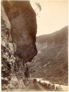 Laerdal Sogn og Fjordane Norway 1890s Albumen Photo by Knudsen