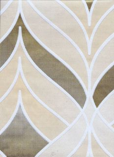 Textured Contemporary Swirl Beige Gold Wallpaper 17623C