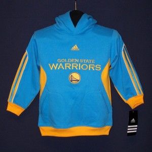 Golden State Warriors Adidas Hoodie Hooded Sweatshirt Boys Large 7