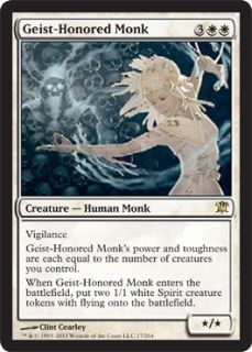 4X Geist Honored Monk x4 Innistrad Magic MTG Mint Card 4