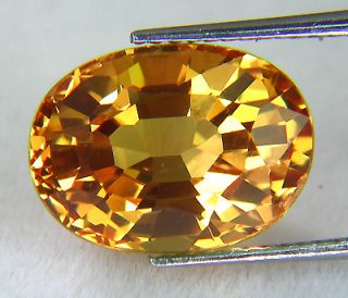 YELLOW SAPPHIRE OVAL 4 12 CTS EPS887 QUALITY GEMS LOOSE GEMSTONES