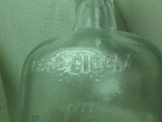 Old Gordons Dry Gin Liquor Bottle London England Registered 610617 w