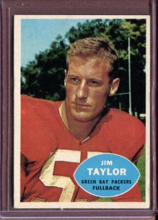 search our store pesamember 1960 topps 52 jim taylor ex # d55234