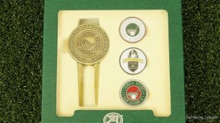 New in Box U s Golf Academy Golf Gift Set Ball Markers Divot Tool MSRP