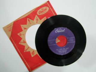 GENE VINCENT Yes I Love You Baby Rocky Road Blues Rare Rockabilly 45