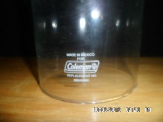 Coleman Replacement Lantern Glass Globe
