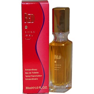 Red by Giorgio Beverly Hills for Women 1 oz EDT Spray