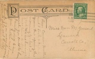 1909 Pen Mar Pennsylvania Glen Allen Springs Postcard