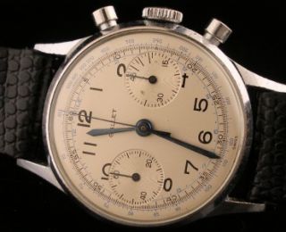 Excellent Vintage s s Gallet 2 Register Chronograph