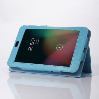  New Magnetic Cover Wake/Sleep PU Stand Case for Google Nexus 7 Tablet
