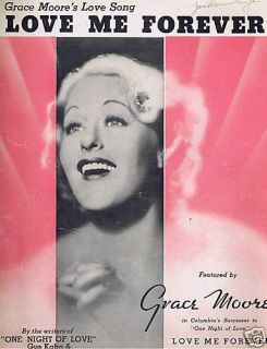 1935 Love Me Forever Grace Moore