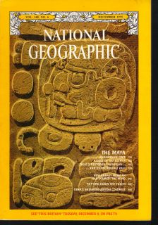 National Geographic December 1975 Maya Wind Power Yukon