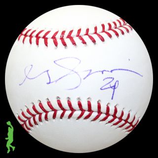 Grady Sizemore Signed Auto Rawlings ROMLB Baseball Ball Cleveland