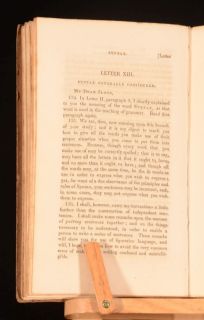 1831 A Grammar of The English Language in A Series of Letters William