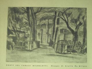 Calendario 1931 Rattero Torino Giulio Da Milano