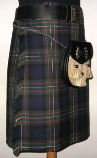 Handmade 6 Yard Modern Ferguson Scottish Tartan Gents Kilt Size 36 38