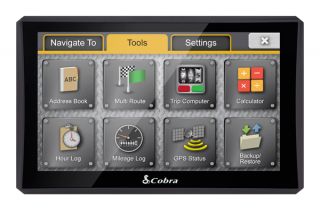 Cobra 8000 Pro HD 7 inch Professional Trucker GPS Truck Driver GPS