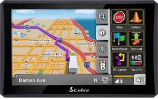 Cobra 8000 Pro HD GPS Navigation Trucker Routing w 7 Touch Screen