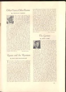  George R Stewart. Other books with short reviews Other Voices, Other