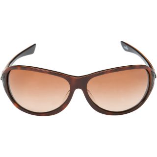 Oakley Belong Women’s Sunglasses $170 Dark Red Brown Gradient VR50
