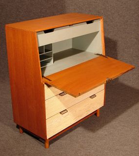 Raymond Loewy Mengel Drop Front Desk Cabinet Mid Century Modern Eames
