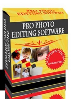 Pro Photo Editing Digital Image Graphic Design Software CD
