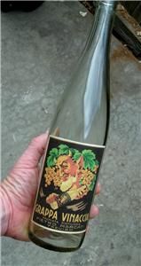 5th Element Props Grappa Wine Bottle Label and Mondoshawan Tomb Key