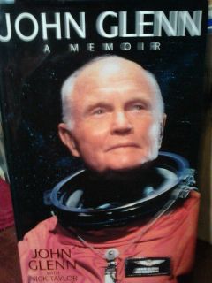 John Glenn Signed Book USA FIRST AMERICAN MAN IN SPACE Biography 1st