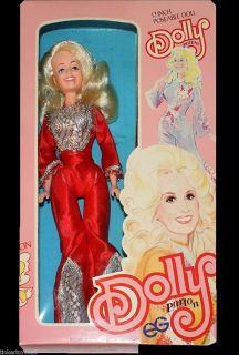 1970 Goldberger Dolly Parton 12 inch Poseable Doll Mint in Box