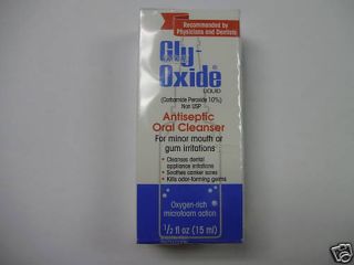Gly Oxide Antiseptic Oral Cleanser 1 2floz