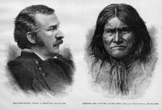 Geronimo The Captured Apache Chief Indians Geronimo