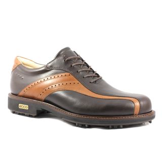 Mens Ecco Comfort Classic Golf Shoes Brown Cognac 44 10 10 5