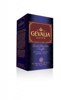 Gevalia Dark Chocolate Truffle Ground Decaf Coffee, 8 Ounce Package