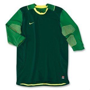  Sleeve Confidence Goalkeeper Jersey Shirt Green Soccer Goalie