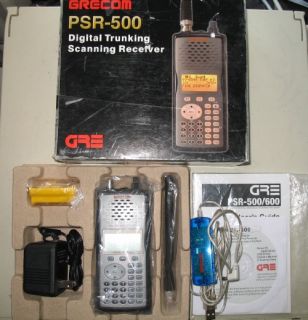 Gre PSR500 Digital P25 Handheld Police Scanner PSR 500