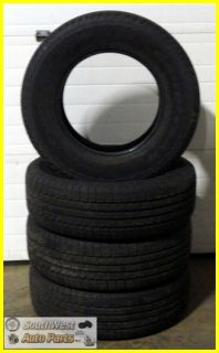 GOODYEAR FORTERA HL 245/70/17 245 70 17 SET OF FOUR USED TIRES 80%