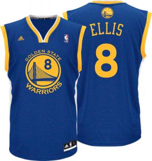 Golden State Warriors Ellis Blue Replica Jersey Sz 4XL