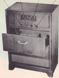 1951 Firestone 4 A 87 Radio Phonograph Service Manual PhotoFact