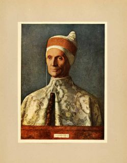   In Print Doge Loredano Loredan Portrait Giovanni Bellini Duke Italy